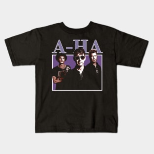 Cry Wolf for a-ha Synth-Pop Fan Apparel Kids T-Shirt